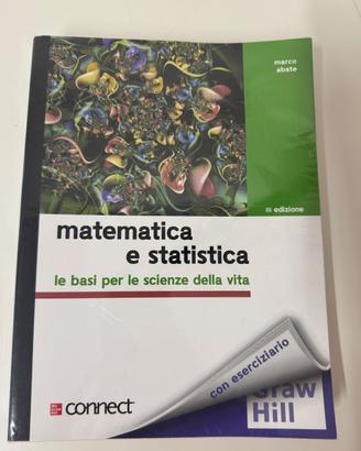 Matematica e statistica. Marco Abate