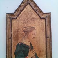 stampa raffigurante madonna