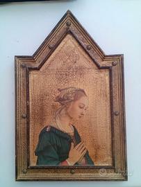 stampa raffigurante madonna