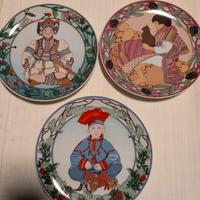 3 piatti da collezione 