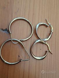 orecchini vintage argento 925