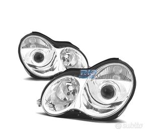 FARI MERCEDES CLASSE C W203 00-04 FONDO CROMATO