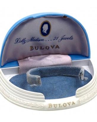 Bulova Cofanetto Vintage Rara Dolly Madison