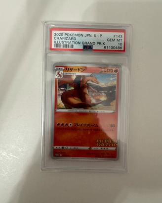 Carte Pokémon Charizard gradate GEM MINT 10 – PSA