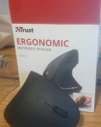 mouse ergonomico wireless