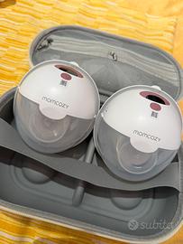 Tiralatte elettrico doppio Momcozy, mai utilizato.
