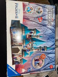 Puzzle 3D castello di Frozen