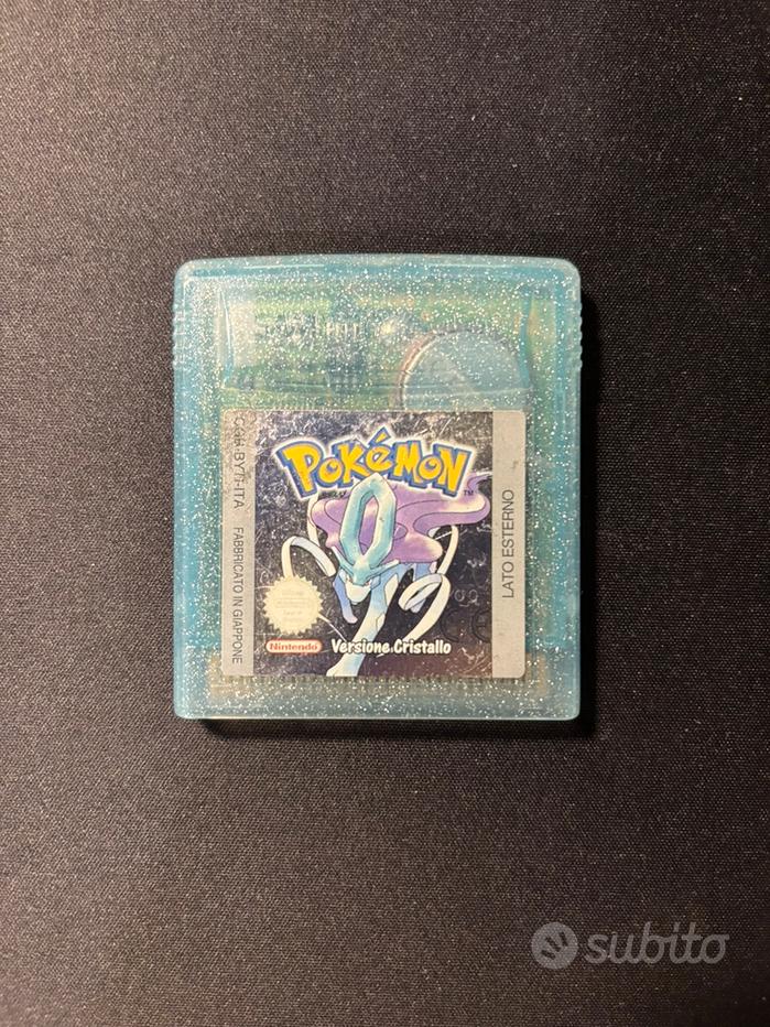 Pokémon Versão Crystal Original Gbc, Pokémon Versione Cristallo | Jogo de Videogame Nintendo