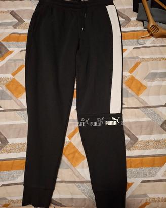 pantalone tuta PUMA da uomo taglia L felpato