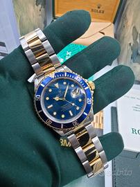 Rolex Submariner 16613 Jeans Dial Full Set 1990