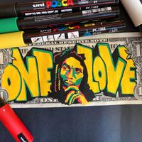 "Reggae on dollar" - Banconota da 1 dollaro