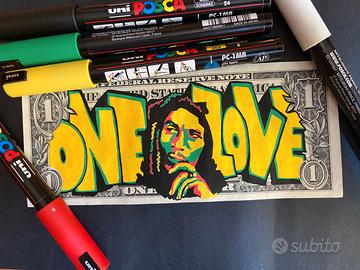"Reggae on dollar" - Banconota da 1 dollaro