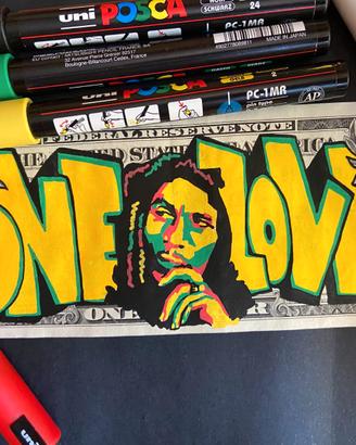 "Reggae on dollar" - Banconota da 1 dollaro