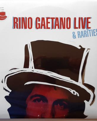 RINO GAETANO Live & Rarities  Sony red vinyl  2009