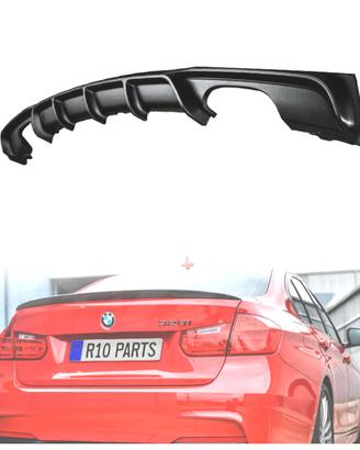 DIFFUSORE BMW F30 F31 LOOK M PERFORMANCE DOPPIA US