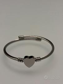 Braccialetto Donna con Cuore -Eleganza in 3 colori