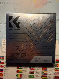 Filtro UV K&F 82 mm