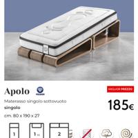 Materasso singolo