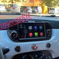 Car Tablet Android 11 CarPay Per Fiat 500