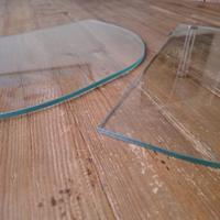 mensole cristallo trasparenti