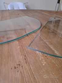 mensole cristallo trasparenti