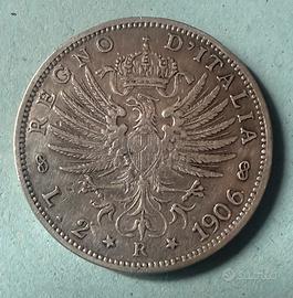 2 Lire Argento 1906