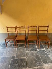 Sedie in legno
