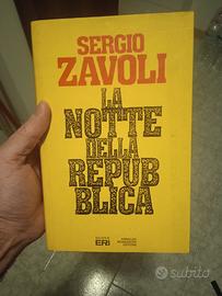 Libro la notte della repubblica Sergio Zavoli , co