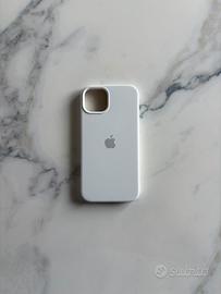 Cover bianca minimal elegante per iPhone 13