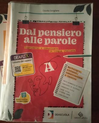 Libro Dal Pensiero alle parole 