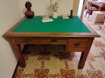 Scrivania primo '900 con cassetto schedario