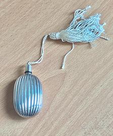 Porta profumo in argento massiccio 925 anni 60