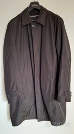 soprabito uomo impermeabile sfoderabile nero 54 XL