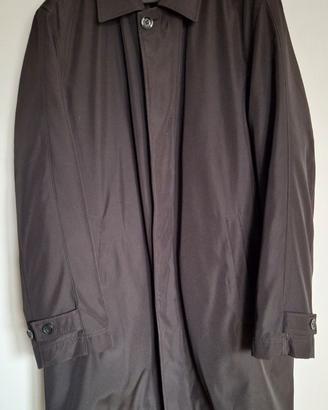 soprabito uomo impermeabile sfoderabile nero 54 XL