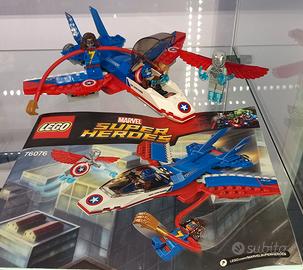 LEGO Super Heroes76076 Captain America Jet Pursuit