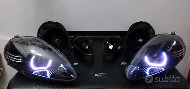 Fari custom Angel eyes punto evo