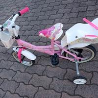 bicicletta con rotelle