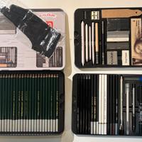 Set da disegno e schizzo per artisti, 70 pezzi