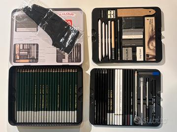 Set da disegno e schizzo per artisti, 70 pezzi