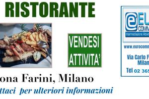 072/26 RISTORANTE di mq 90 in zona via Farini,