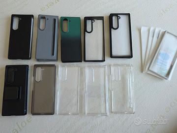 Cover custodie Samsung Galaxy Z Fold6 e pellicola 