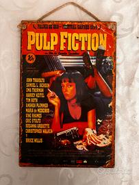 Quadro decorativo di Pulp fiction in stile vintage