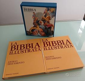 Cofanetto contenente due volumi de "La Bibbia Illu