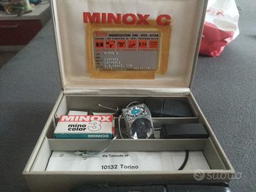 Fotocamera minox c 1973