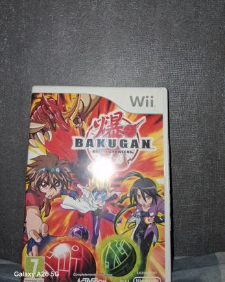 videogioco nintendo wii bakugan