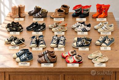 Scarpe da bambino/adulto/donna