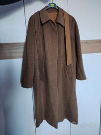 Cappotto vintage donna double face TG 48