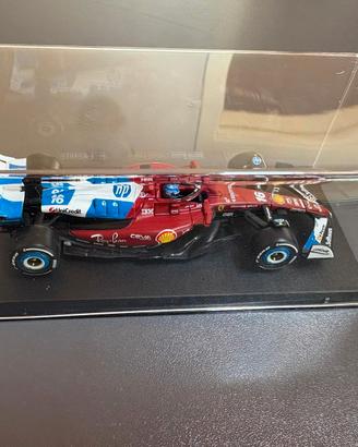 Ferrari SF 25 1:43 Leclerc Burago Gp Miami 