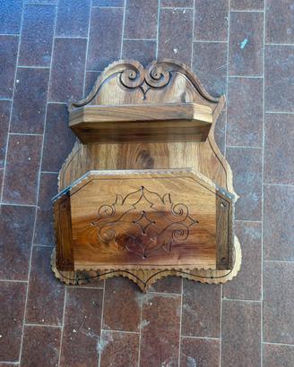 Portadocumenti, svuota tasche, legno massello