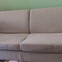 Divano 3 posti in tessuto